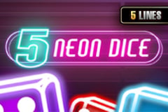 5 Neon Dice