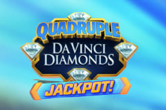 Quadruple Da Vinci Diamonds Jackpot!