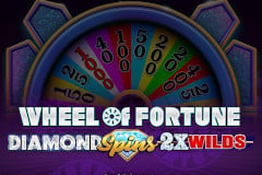 Wheel of Fortune Diamond Spins 2x Wilds