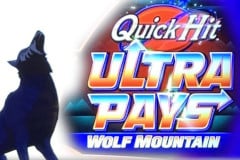 Quick Hit Ultra Pays Wolf Mountain slot