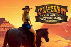 Ayla de Zwart Wilde Westen Mania Megaways