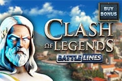 Clash of Legends Battle Lines Bonus Buy