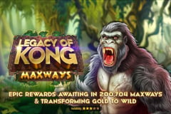 Revisión de la tragamonedas Legacy of Kong Maxways