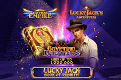 Lucky Jack Book of Rebirth Egyptian Darkness