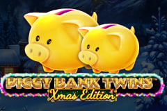 Piggy Bank Twins Xmas Edition