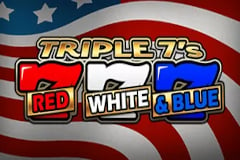 Triple 7's Red, White & Blue