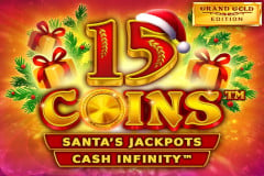 15 Coins Grand Gold Edition Santa's Jackpots?